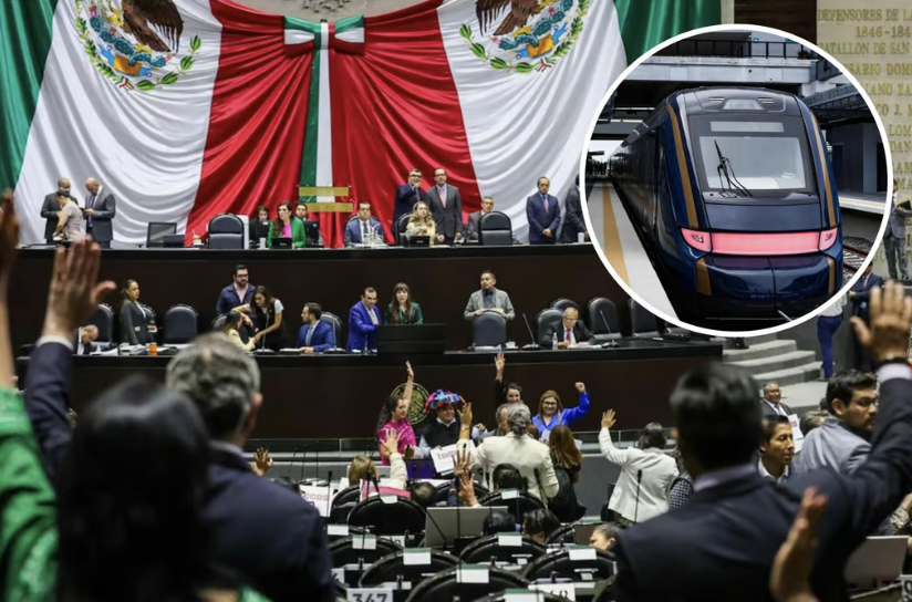 APRUEBAN DIPUTADOS QUE LAS VÍAS FÉRREAS SE USEN PARA TRENES DE PASAJEROS